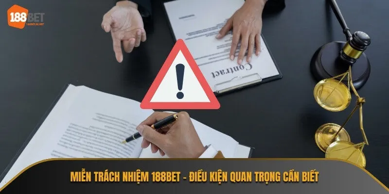 Trách nhiệm người chơi theo điều khoản miễn trách nhiệm