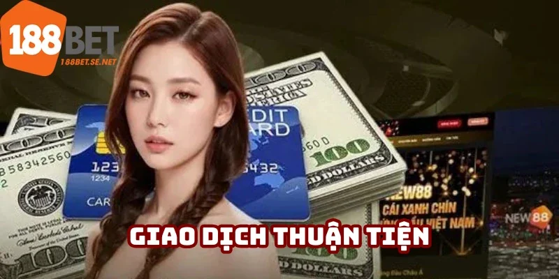 Thanh toán xổ số 188BET thuận tiện